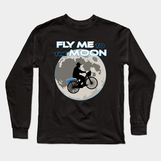 Fly me to the moon Long Sleeve T-Shirt by NicGrayTees